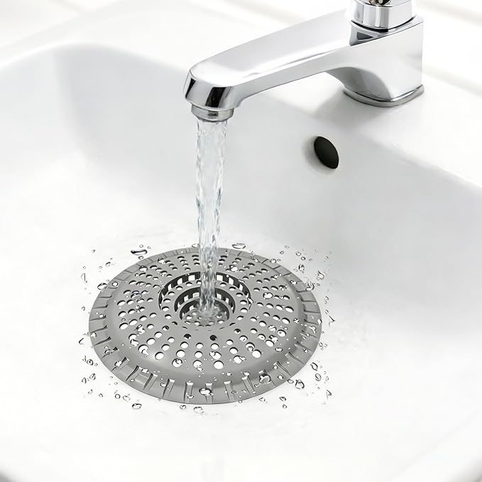 3 Pack Bathroom Sink Drain Strainer, Hair Catcher Shower Drain, Shower Drain - Image 8