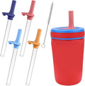 XANGNIER Replacement Straws and Bite Valve Compatible by XANGNIER