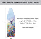 Floral Bird Ironing Board Pad, Extra Thick Heavy Duty Padded - Image 6
