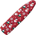 Santa Claus Snowman Ironing Board Cover Cover Heat-Reflective Scorch Resistant by Darisoco