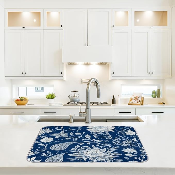 Dish Drying Mats with Hanging Loop - Image 6