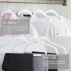 MIZGI Premium Velvet Hangers Heavy Duty - Image 3