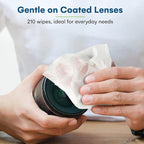 Care Touch Lens Wipes for Eyeglasses- 210 Count Individually Wrapped Pre- - Image 6