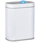 Bathroom Small Trash Can with Automatic Touchless Lid, 2.6 Gallon Smart Garbage by Ogikey