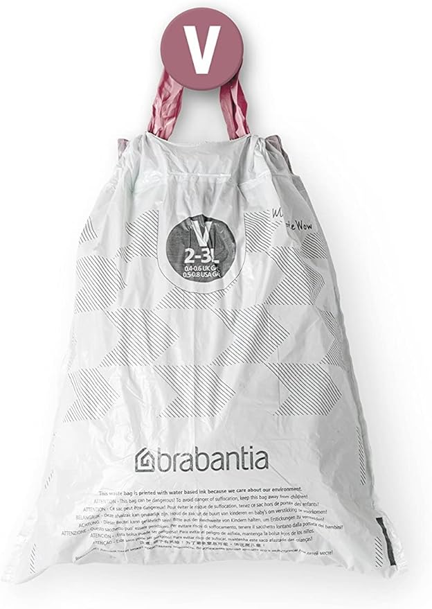 Brabantia PerfectFit Trash Bags Thick Plastic Trash Can Liners - Image 6