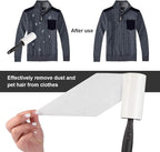 Lint Rollers for Pet Hair Extra Sticky, Pet Hair Remover Set Brush for Dog & - Image 4