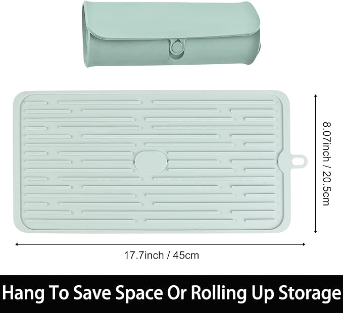 Dish Mat Silicone Dish Drying Mats Works - Image 3