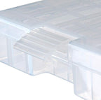 RUIAN Battery Storage Box for AA AAA Batteries, 100 Capacity Clear Plastic - Image 7