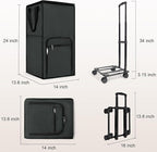 Bukere Extra Large Rolling Laundry Basket - Image 8