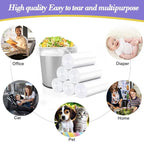 3 Gallon 120pcs Small Clear Trash BagsPlastic Strong Clear Garbage Bags - Image 8
