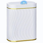 Bathroom Small Trash Can with Automatic Touchless Lid, 2.6 Gallon Smart Garbage by Ogikey