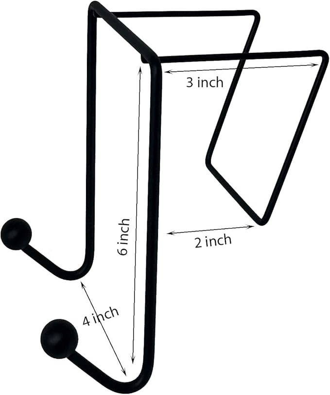 Tetra-Teknica CWH-02-2P 3 Inch Space Addition Wire Double Hook - Image 2