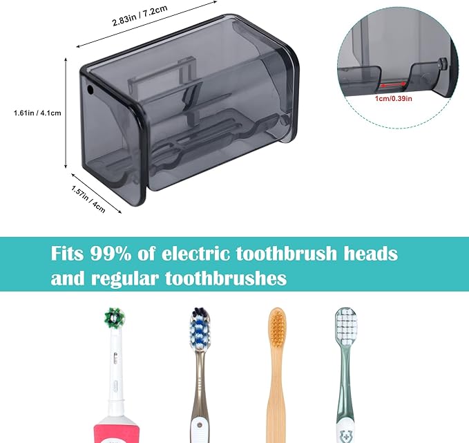 Toothbrush Holders Wall Mounted - Image 5
