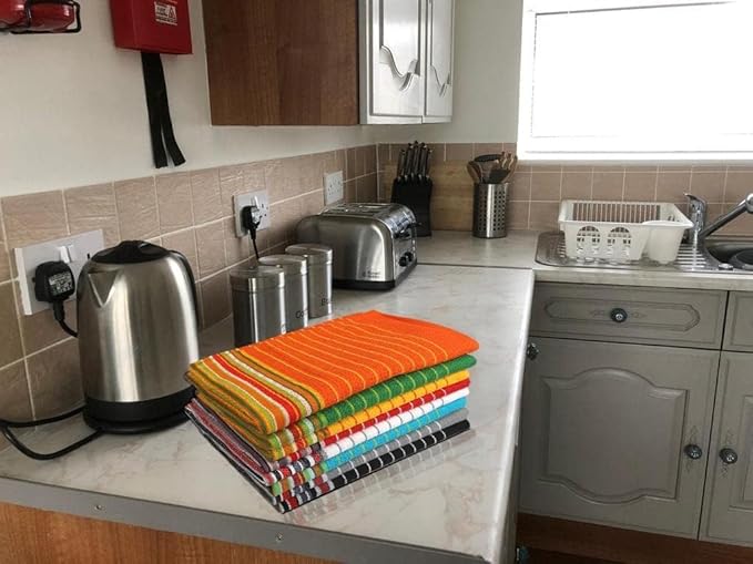 Urban Villa Kitchen Towels 100% Cotton Dish Towels - Image 7