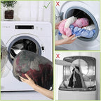 2Pcs Extra Large Mesh Laundry Bags - Image 6