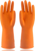 Sibba 1 Pairs Rubber Gloves Dishwashing Kitchen Dish Clean Wash Household by Sibba