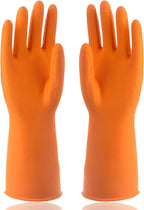 Sibba 1 Pairs Rubber Gloves Dishwashing Kitchen Dish Clean Wash Household by Sibba