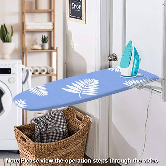 SheeChung 14x42 Inch Over-The-Door Ironing Board Replacement Pad/Cover - Image 3