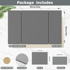 2PCS Stone Drying Mat for Kitchen Counter, Large Stone Dish Drying Mat - Image 2