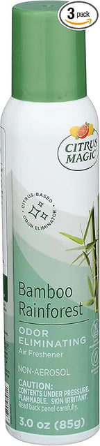 Citrus Magic Odor Eliminating Air Freshener Spray, Bamboo Rainforest by CitrusMagic