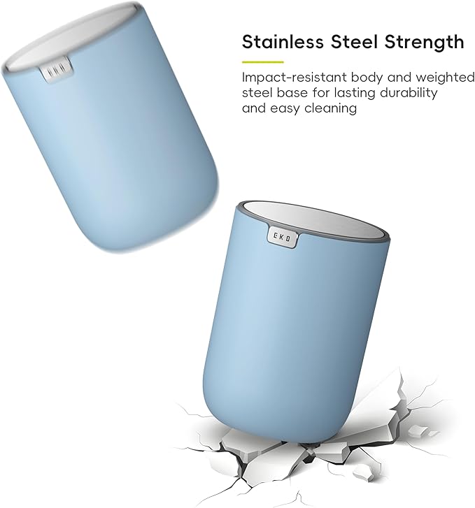 EKO Fandy 0.58 Gal/2.2L Mini Trash Can - Image 6