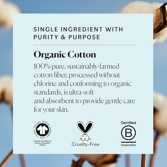 Sky Organics - Organic Cotton Swabs - Strong & Durable - Hypoallergenic - - Image 5