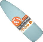 Ironing Board Cover and Pad 18x49， Extra Wide Thick Iron Padding, Scorch and by SUNKLOOF