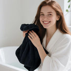 Jacquotha 4-Pack Bathroom Hand Towels Ribbed – Guest Room & Spa Premium Cotton - Image 7