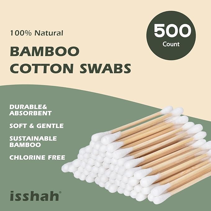 Bamboo Cotton Swabs - Image 2