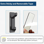 pickpiff Wall Hooks for Coat and Towel: 13LB Adhesive Door Hanger Stick on - Image 5
