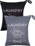 babygoal Travel Laundry Bags 2 Pack, Gym and Swimming-Washable Waterproof Wet by babygoal