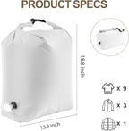 Travel Laundry Bag, Vacuum Compression Dirty Clothes Travel Bag Waterproof Wet - Image 2