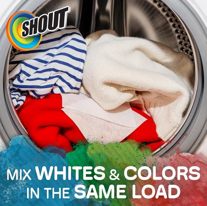 Shout Color Catchers for Laundry, Allow Mixed Washes, Prevents Color Runs and - Image 5
