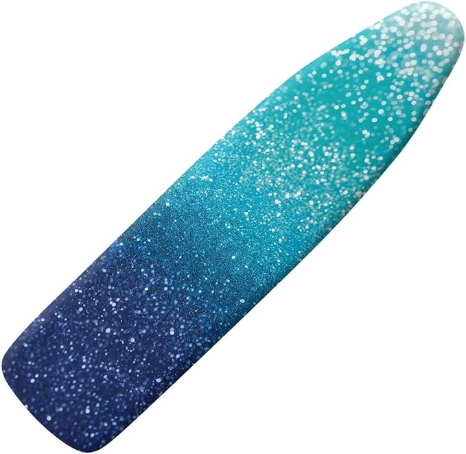 Iron Board Cover Anti-Burning Heat Insulation Blue Shine Ironing Board by Tomeusey