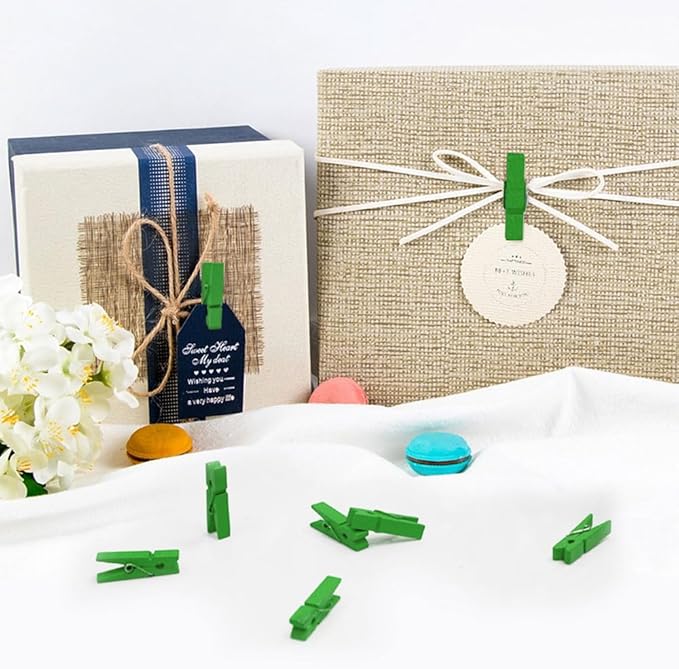 Clothes pins Green - Image 6