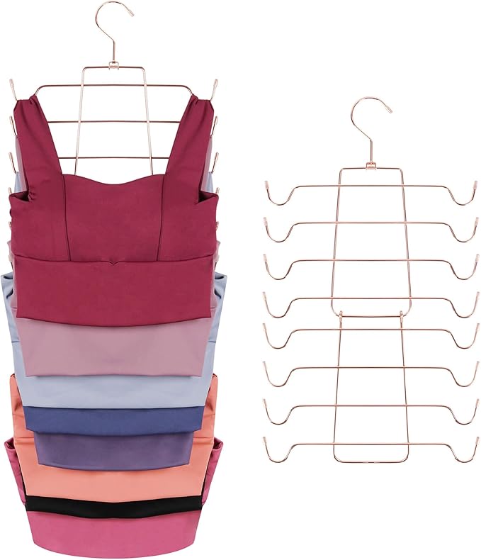ZEDODIER Tank Top Hanger Space Saving, Bra Hangers by ZEDODIER