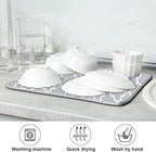 Super Absorbent Dish Drying Mat, Microfiber Fast-Drying Dish Mat, Kitchen Dish - Image 7