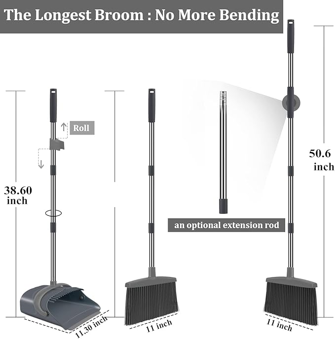 Broom and Dustpan Set, Dust pan - Image 2