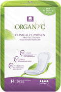Organyc – 100% Organic Cotton Inside and Out Light Incontinence Pads by Organyc