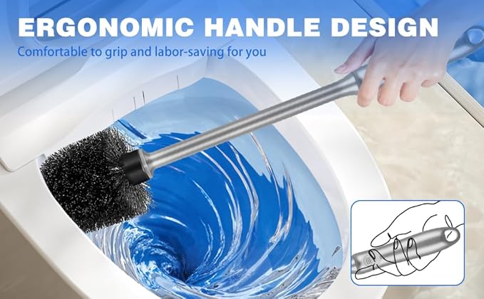 Toilet Brush and Holder 2 Pack - Image 3