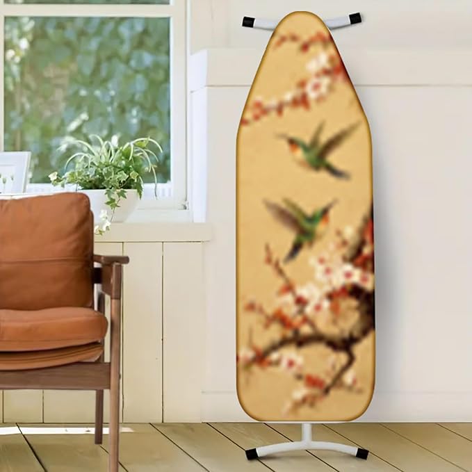 Nuxovilar Hummingbird & Plum Blossom Ironing Board Cover, 15 * 54inch, Fit Most - Image 2