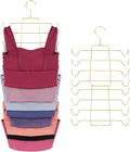 ZEDODIER 4 Pack Tank Top Hanger Space Saving, Bra Hangers by ZEDODIER