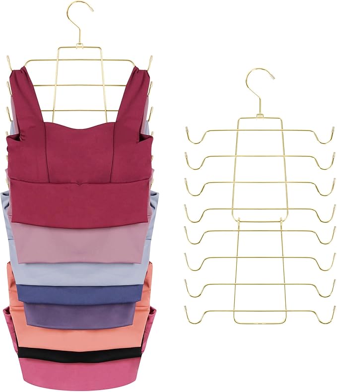 ZEDODIER Tank Top Hanger Space Saving, Bra Hangers by ZEDODIER