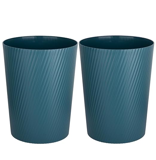 UUJOLY Small Trash Can Wastebasket Garbage Can Container Bins by UUJOLY