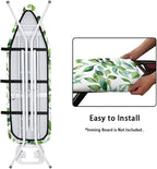 Green Leaves Ironing Board Cover Standard Size 15 x 54 Stain Resistant - Image 4