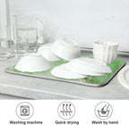 Super Absorbent Dish Drying Mat, Microfiber Fast-Drying Dish Mat, Kitchen Dish - Image 7