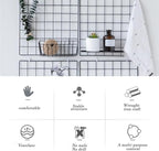 3 Pack Grid Panel Hanging Wire Basket, Storage and Display Basket - Image 5