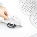 2 Pieces Shower Drain Hair Catcher Bathtub Stopper Home Drain Protectors Drain by Philbinden