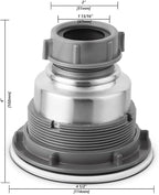 Serene Valley 3-1/2-inch Kitchen Sink Strainer Assembly, 304 Premium Stainless - Image 4