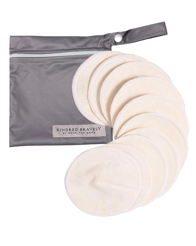 Kindred Bravely Organic Reusable Nursing Pads, by KindredBravely